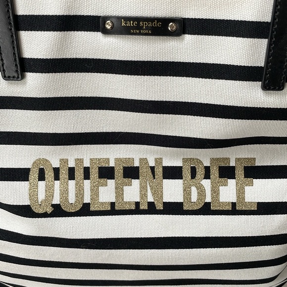 Kate Spade queen bee tote bag. - Picture 2 of 4